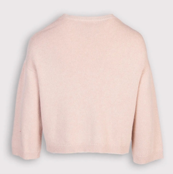 New RED VALENTINO Jumper Size XS Cashmere Angora & Wool Blend Intarsia Front - Picture 3 of 6